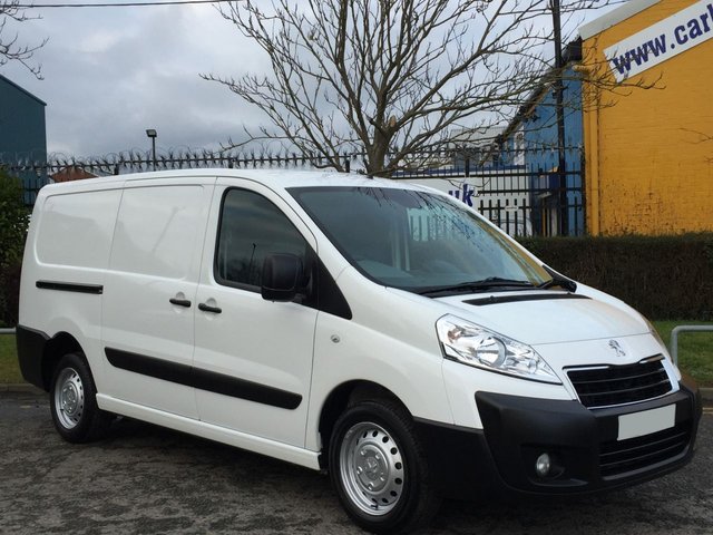 2013 13 Peugeot Expert 1.6 Hdi 1200 L2H1 Lwb panel Van [ A/Con ] Twin SLD Fsh Free UK Delivery