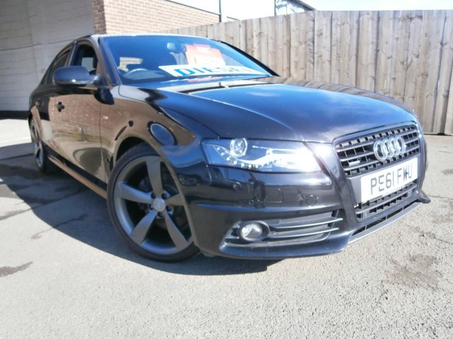 2011 61 Audi A4 2.0 TDI QUATTRO S LINE BLACK EDITION 4d 168 BHP