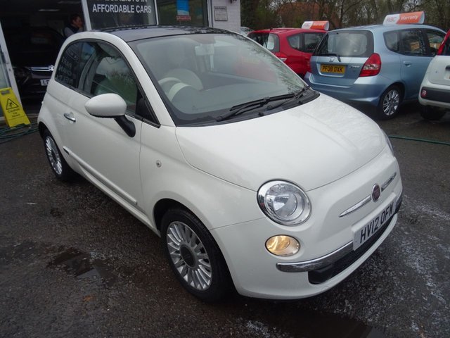 2012 12 Fiat 500 1.2 LOUNGE 3d 69 BHP
