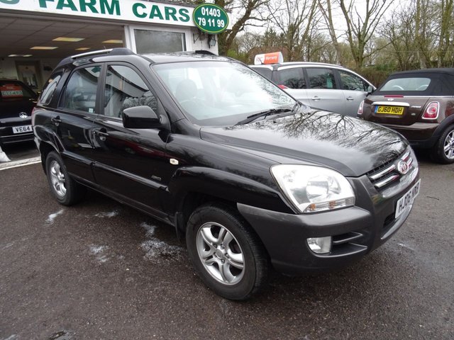 2006 06 Kia Sportage 2.0 XE 5d 136 BHP FOUR WHEEL DRIVE