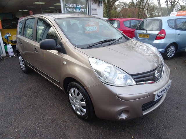 2009 09 Nissan Note 1.6 VISIA 5d AUTO 110 BHP