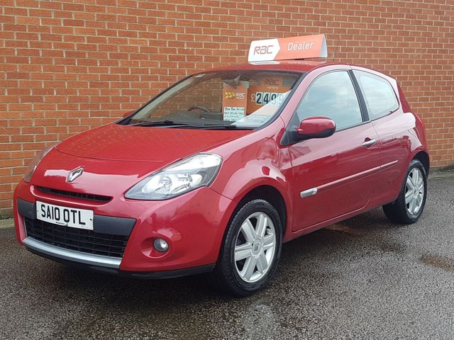2010 10 Renault Clio 1.1 DYNAMIQUE TOM TOM 16V 3 Door