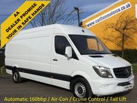 USED 2014 14 MERCEDES-BENZ SPRINTER 316 CDI 163ps Lwb High Roof [ T/LIFT+A/Con ] Van Ex Lease Free UK Delivery 