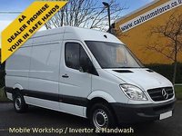 USED 2011 60 MERCEDES-BENZ SPRINTER 313 CDI Mwb High Roof [ Mobile Workshop ] Ex Council, Free UK Delivery 