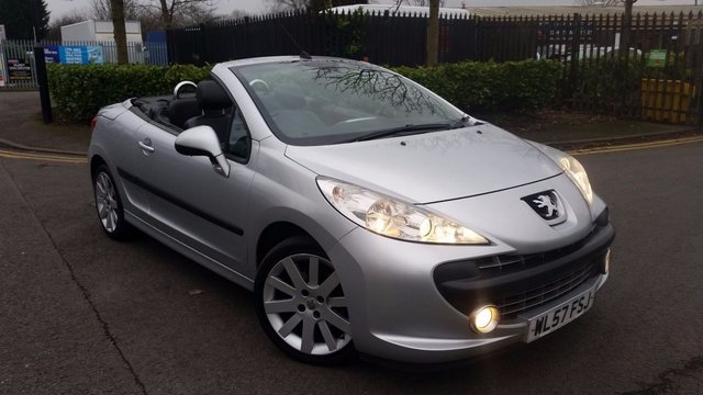 2007 57 Peugeot 207 1.6 GT COUPE CABRIOLET HDI 2d 108 BHP