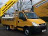 USED 2011 61 IVECO-FORD DAILY 2.3 35C13 Dropside+Tail Lift Alloy Body Traffic Management Free UK Delivery 