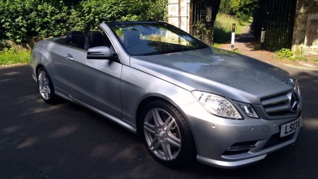 2013 13 Mercedes-Benz E Class 2.1 E220 CDI BLUEEFFICIENCY SPORT 2d AUTO 170 BHP