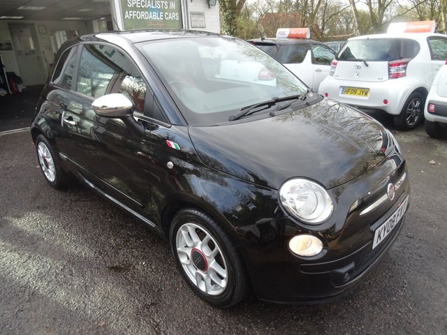 2008 08 Fiat 500 1.4 SPORT 3d 99 BHP