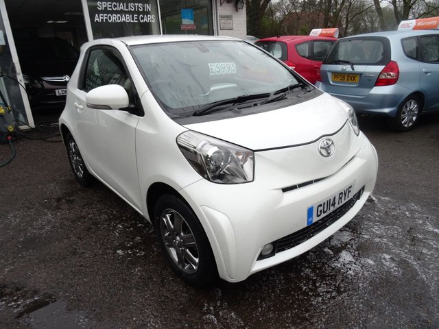 2014 14 Toyota Iq 1.0 VVT-I IQ2 3d AUTO 68 BHP