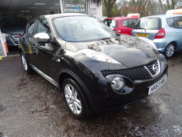 2013 63 Nissan Juke 1.6 ACENTA 5d 117 BHP