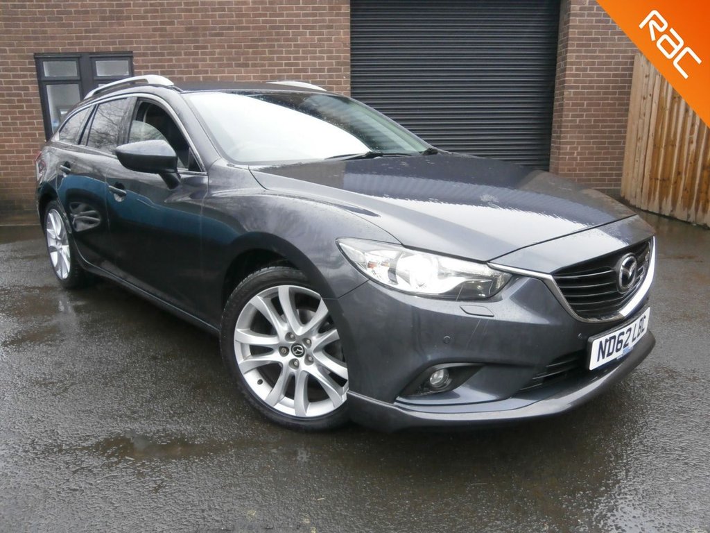 USED 2013 62 MAZDA 6 2.2 D SPORT NAV 5d AUTO 173 BHP 