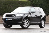 USED 2013 13 LAND ROVER FREELANDER 2.2 TD4 BLACK AND WHITE 5d 150 BHP 