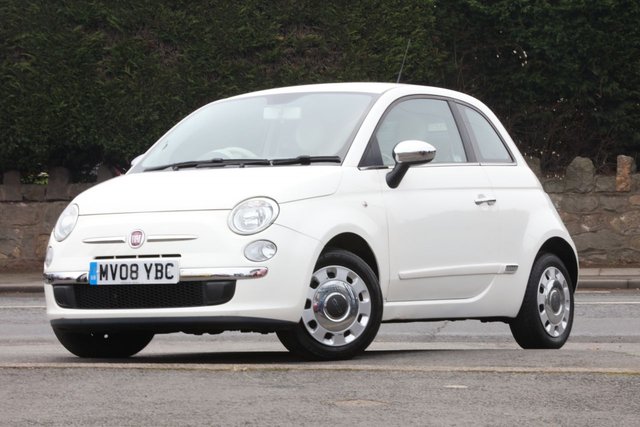 2008 08 Fiat 500 1.2 POP 3d 69 BHP