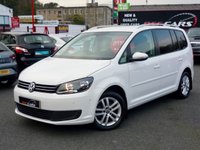 USED 2013 63 VOLKSWAGEN TOURAN 1.6 TDI BlueMotion Tech SE 5dr 7 SEATER