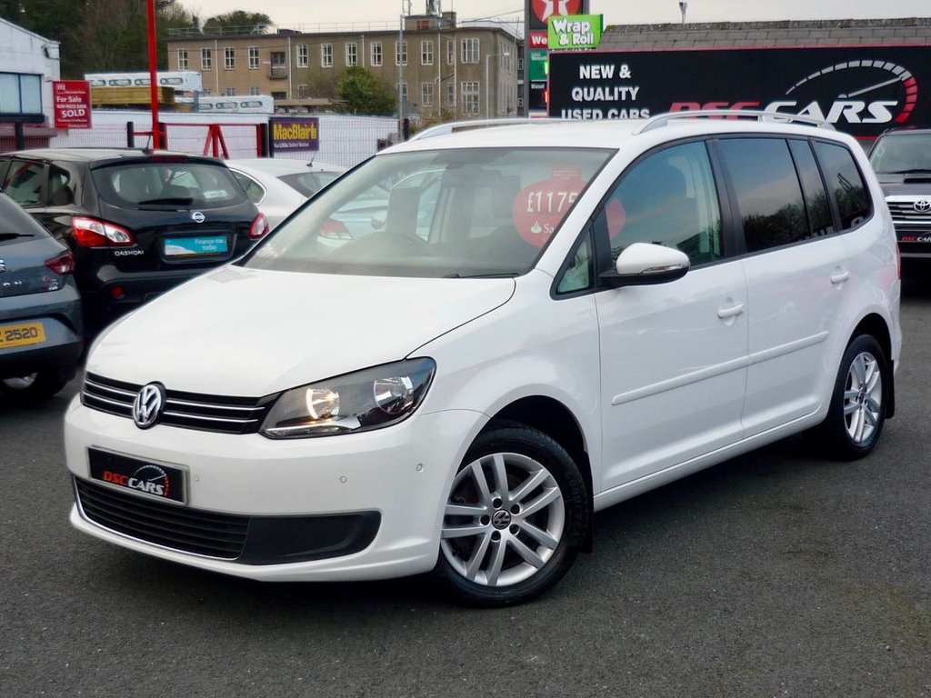 USED 2013 63 VOLKSWAGEN TOURAN 1.6 TDI BlueMotion Tech SE 5dr 7 SEATER