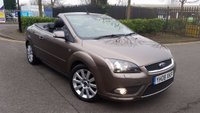 USED 2008 08 FORD FOCUS 2.0 CC3 2d 135 BHP FULL LEATHER+++FRONT HEATED SEATS+++SERVICE HISTORY+++LONG MOT