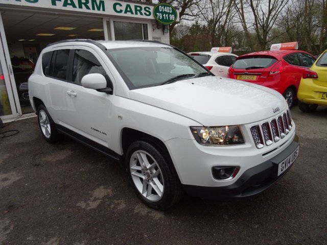 2014 14 Jeep Compass 2.4 LIMITED 5d AUTOMATIC FOUR WHEEL DRIVE 168 BHP