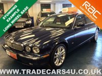 USED 2007 07 JAGUAR XJ  2.7 TDVi DIESEL SOVEREIGN LWB LIMO  LOW MILEAGE - LEATHER - SAT NAV - ALLOYS