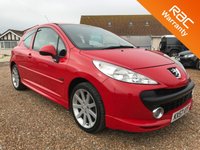 USED 2007 57 PEUGEOT 207 1.6 GTI PACK 3d 172 BHP Superb Hot hatch with a stunning sports interior