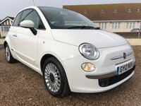 USED 2012 12 FIAT 500 1.2 LOUNGE 3d 69 BHP 1 Owner from new with a HUGE specification in the best colour