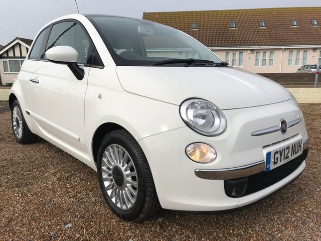 2012 12 Fiat 500 1.2 LOUNGE 3d 69 BHP