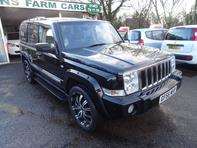 2007 56 Jeep Commander 3.0 V6 CRD LIMITED 5d AUTO 215 BHP