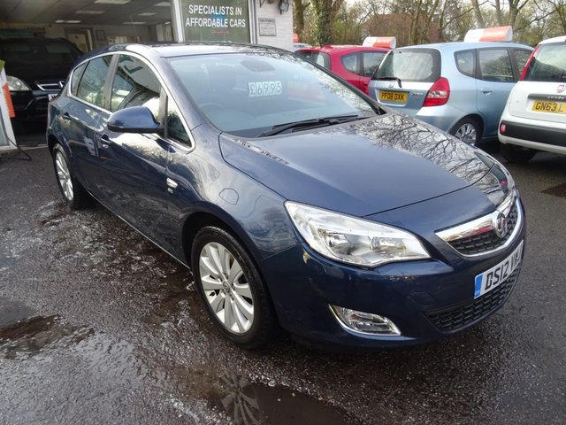 2012 12 Vauxhall Astra 2.0 SE CDTI 5d AUTO 162 BHP