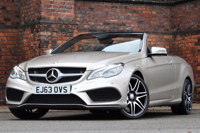 2013 63 Mercedes-Benz E Class 3.0 E400 AMG Sport Plus Cabriolet 7G-Tronic Plus 2dr