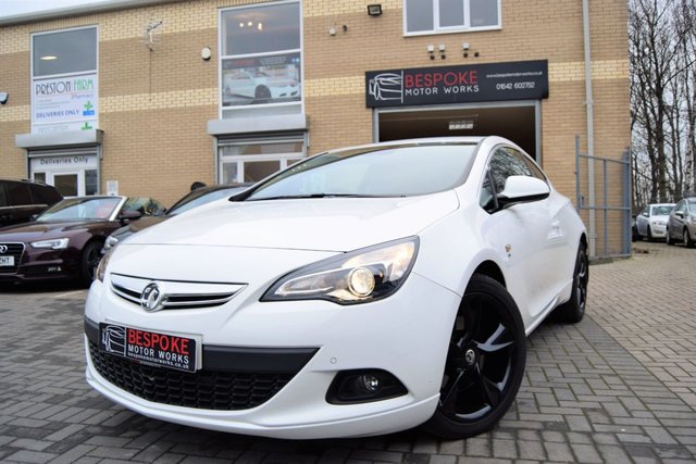 2013 63 Vauxhall Astra 1.4 GTC SRI S/S 3d 138 BHP