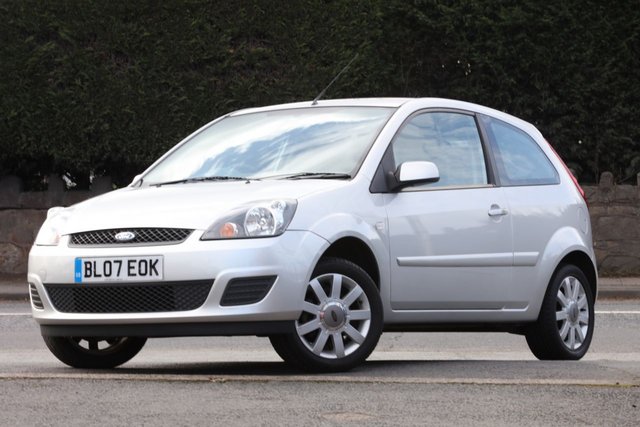 2007 07 Ford Fiesta 1.4 SILVER LIMITED 3d 78 BHP