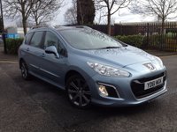 USED 2011 61 PEUGEOT 308 1.6 E-HDI SW ACTIVE 5d 112 BHP FULL SERVICE HISTORY++PAN ROOF