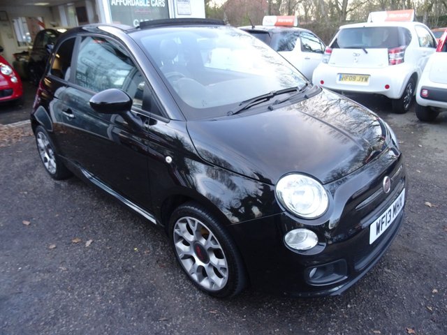 2013 13 Fiat 500 0.9 CONVERTIBLE S TWINAIR 3d 85 BHP