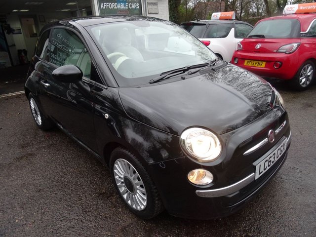2014 63 Fiat 500 0.9 TWINAIR LOUNGE 'LONDON STYLE' 3d 85 BHP