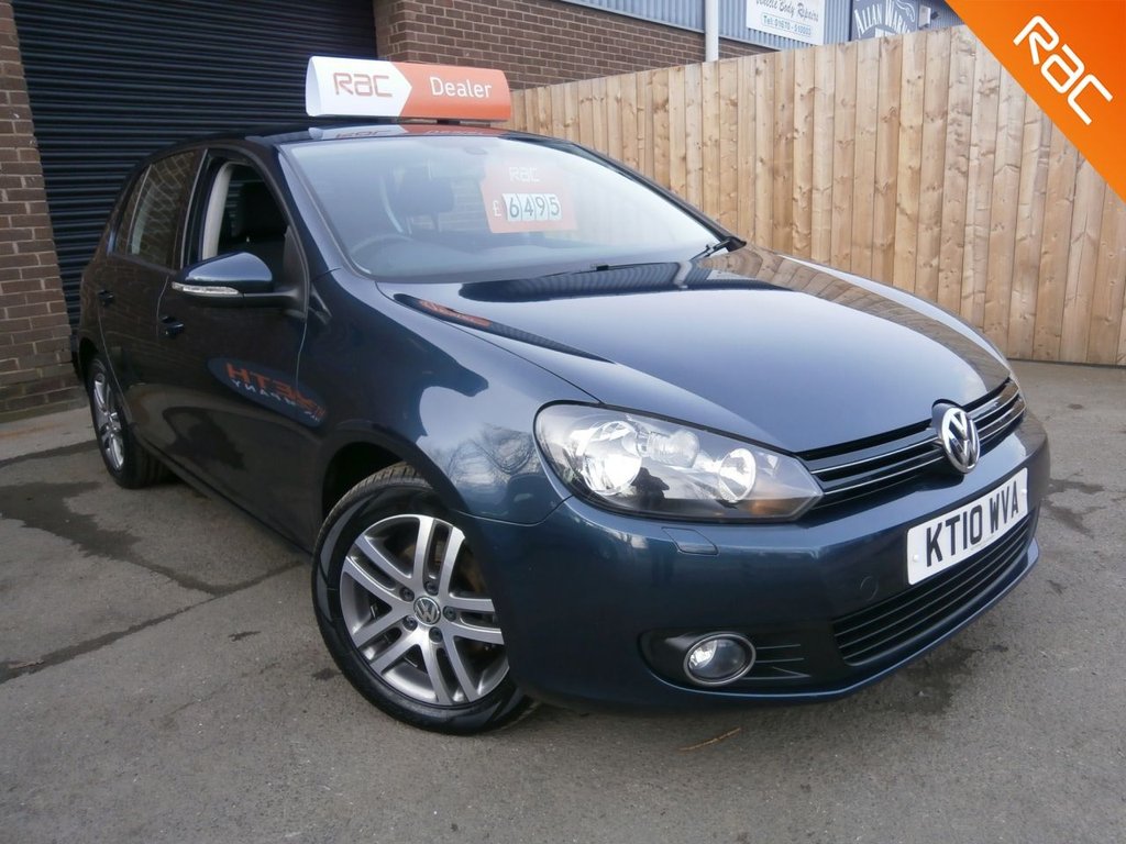 USED 2010 10 VOLKSWAGEN GOLF 1.6 SE TDI 5d 103 BHP ***FULL SERVICE HISTORY***