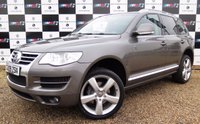 USED 2009 09 VOLKSWAGEN TOUAREG 3.0 V6 ALTITUDE TDI 5d AUTO 221 BHP VW Service History 5 Stamps!