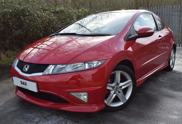 2010 10 Honda Civic 1.8 I-VTEC TYPE S GT 3d 138 BHP