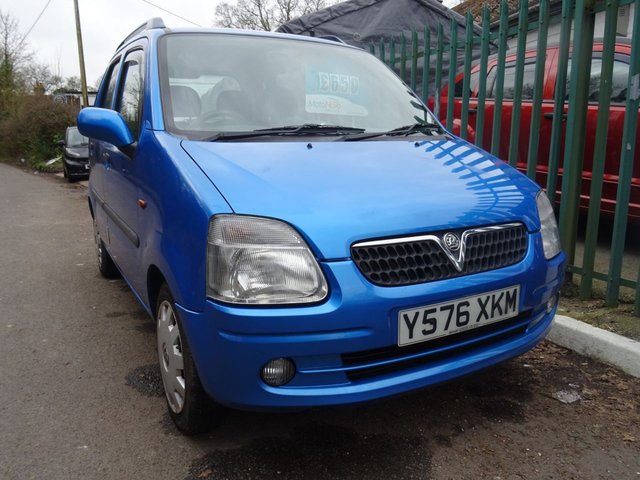 2001 Vauxhall Agila 1.2 16V 5d 75 BHP