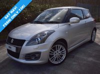 USED 2014 14 SUZUKI SWIFT 1.6 SPORT 3d 134 BHP FSSH! NAV! JUST 13K FROM NEW!