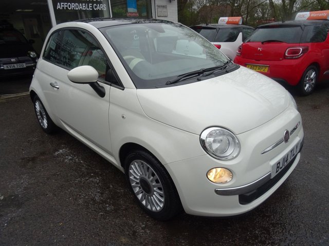 2014 14 Fiat 500 1.2 LOUNGE 3d 69 BHP
