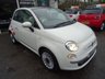 USED 2014 14 FIAT 500 1.2 LOUNGE 'FLOWER POWER' 3d 69 BHP Low Mileage, Great on fuel! Only &pound;30 Road Tax! Fiat Service History + Just Serviced by ourselves, MOT until March 2018 (no advisories), One Previous Owner
