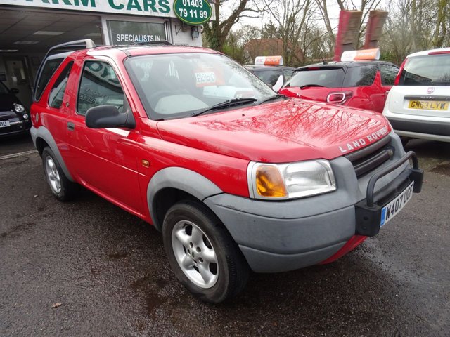 2000 Land Rover Freelander 1.8 HT/ST 3d 118 BHP