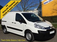 USED 2014 63 CITROEN DISPATCH 1.6HDI  1000 L1H1 Enterprise [ A/Con ] Twin Side Doors Ex Citroen Lease, Free UK Delivery 