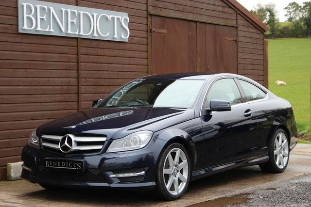 2012 12 Mercedes-Benz C Class 2.1 C220 CDI BLUEEFFICIENCY AMG SPORT 2d AUTO 170 BHP