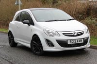 USED 2012 12 VAUXHALL CORSA 1.2 LIMITED EDITION 3d 83 BHP FULL SERVICE HISTORY ONLY DONE 42K.