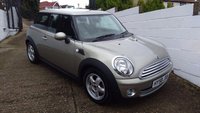 USED 2008 58 MINI HATCH ONE 1.4 ONE 3d 94 BHP 