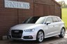 USED 2014 14 AUDI A3 2.0 TDI S LINE 5d AUTO 148 BHP HUGE SPECIFICATION, B&O, ROOF, NAV
