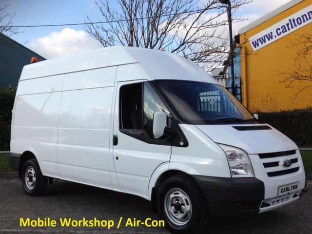 2009 59 Ford Transit 100 T350 LWB High Roof [ Moble Workshop ] Van Rwd Free UK Delivery