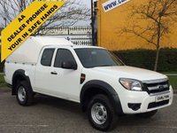 USED 2010 59 FORD RANGER 2.5 TDCI 143 4X4 D/C Regular Cab Truckman top Ex water Authority Free UK Delivery 