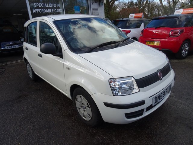 2009 59 Fiat Panda 1.1 ACTIVE ECO 5d 54 BHP
