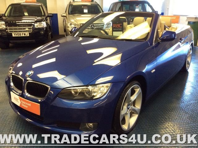 2010 59 BMW 3 Series RARE BMW 3 SERIES 320d SE HIGHLINE CABRIOLET/CONVERTIBLE 